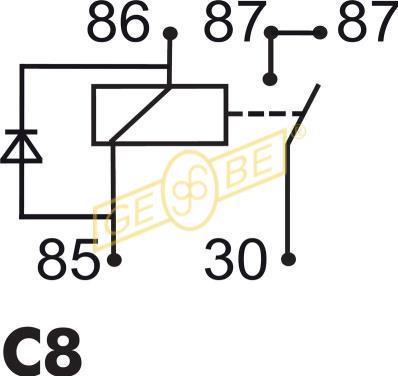 Gebe 9 5011 1 - Débitmètre de masse d'air cwaw.fr