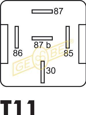 Gebe 9 5134 1 - Débitmètre de masse d'air cwaw.fr