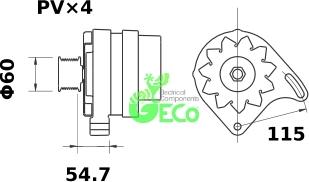 GECO A33871 - Alternateur cwaw.fr