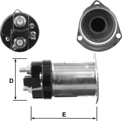 General Motors E5384 - Contacteur, démarreur cwaw.fr