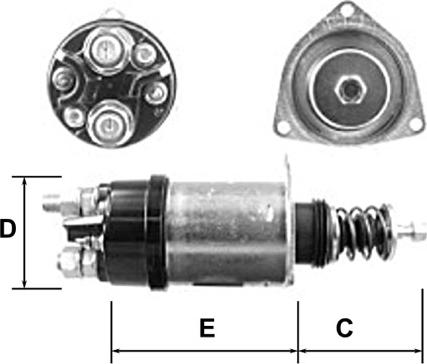 General Motors E5372 - Contacteur, démarreur cwaw.fr