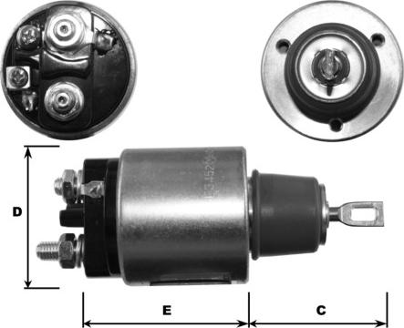 General Motors E3452 - Contacteur, démarreur cwaw.fr