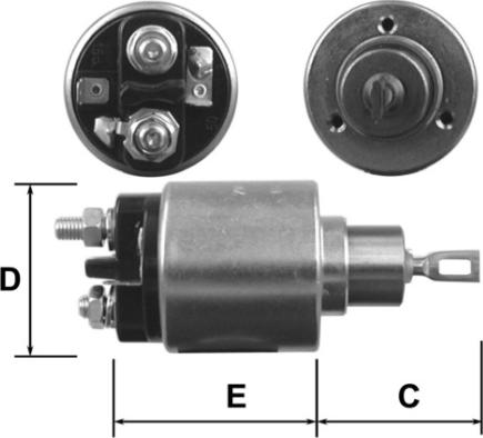 General Motors E3460 - Contacteur, démarreur cwaw.fr