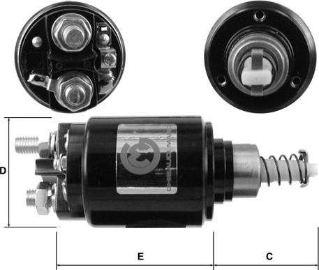 General Motors E3541 - Contacteur, démarreur cwaw.fr