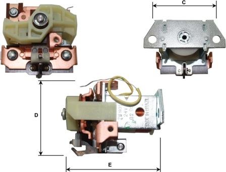 General Motors E3364 - Contacteur, démarreur cwaw.fr