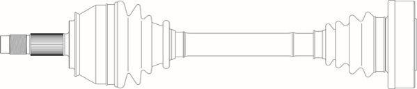 General Ricambi AR3091 - Arbre de transmission cwaw.fr