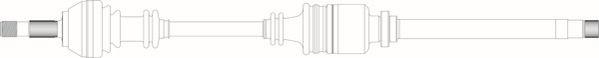 General Ricambi FI3231 - Arbre de transmission cwaw.fr