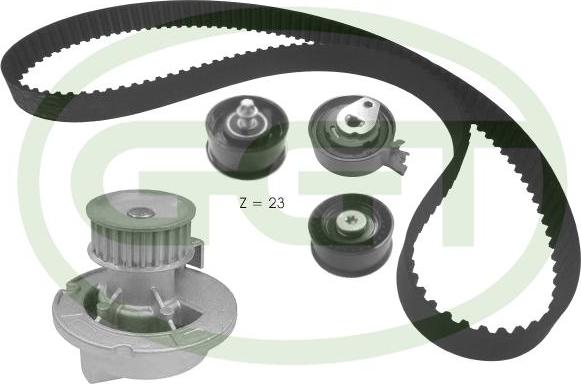 GGT KPA20157 - Pompe à eau + kit de courroie de distribution cwaw.fr