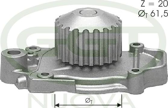 GGT PA10575 - Pompe à eau cwaw.fr