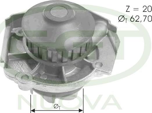 GGT PA10048 - Pompe à eau cwaw.fr