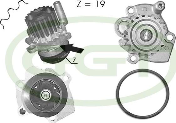 GGT PA10825 - Pompe à eau cwaw.fr