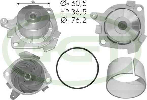 GGT PA10751 - Pompe à eau cwaw.fr