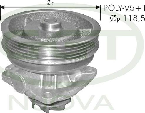 GGT PA10710 - Pompe à eau cwaw.fr