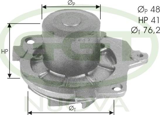 GGT PA11111 - Pompe à eau cwaw.fr