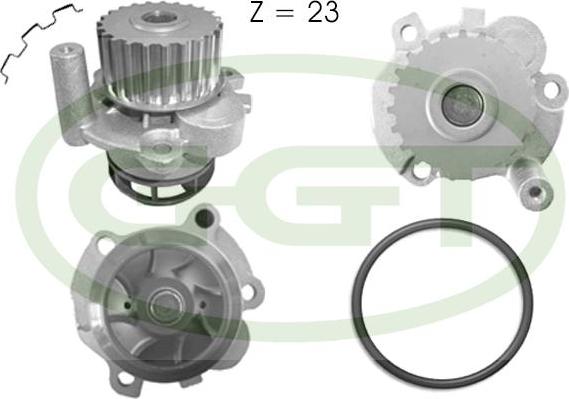 GGT PA12525 - Pompe à eau cwaw.fr