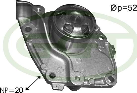 GGT PA12578 - Pompe à eau cwaw.fr