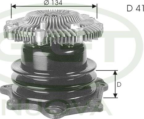 GGT PA12156 - Pompe à eau cwaw.fr