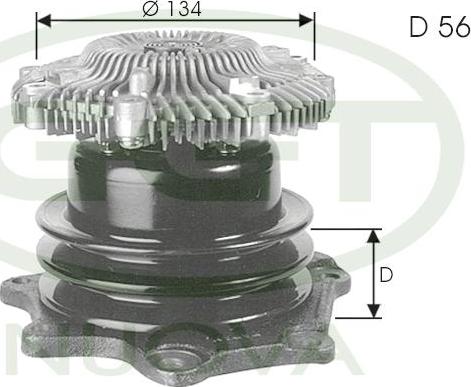 GGT PA12158 - Pompe à eau cwaw.fr