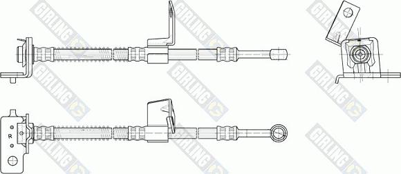 Girling 9004955 - Flexible de frein cwaw.fr