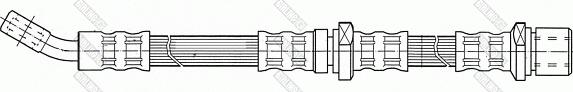 Girling 9004443 - Flexible de frein cwaw.fr