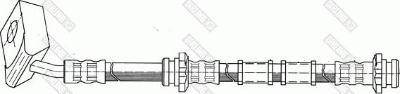 Girling 9004130 - Flexible de frein cwaw.fr