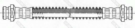 Girling 9001322 - Flexible de frein cwaw.fr