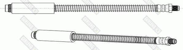 Girling 9002411 - Flexible de frein cwaw.fr