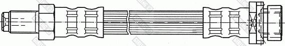 Girling 9002429 - Flexible de frein cwaw.fr