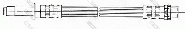 Girling 9002478 - Flexible de frein cwaw.fr