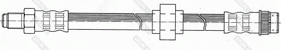 Girling 9002305 - Flexible de frein cwaw.fr