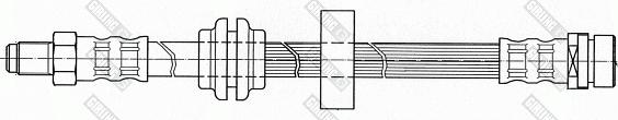 Girling 9002257 - Flexible de frein cwaw.fr