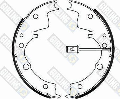 Girling 5185986 - Jeu de mâchoires de frein cwaw.fr