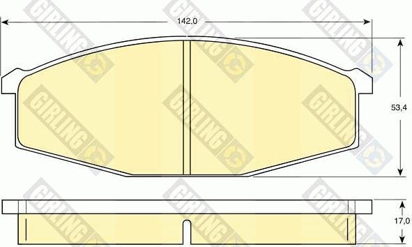 Girling 6410679 - Kit de freins, frein à disques cwaw.fr