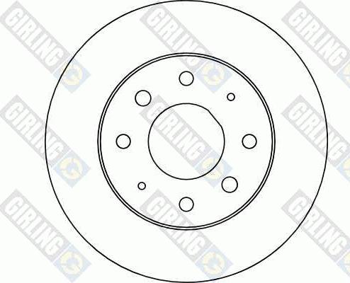 Girling 6040321 - Disque de frein cwaw.fr