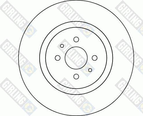 Girling 6040711 - Disque de frein cwaw.fr