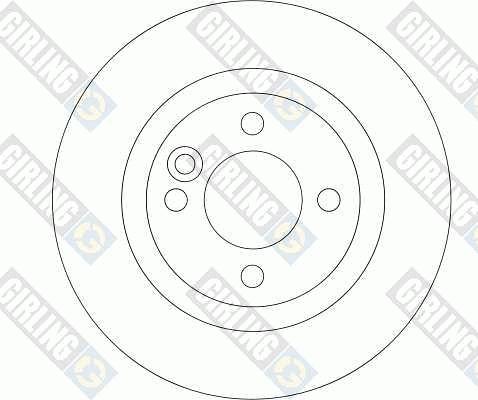 Girling 6041984 - Disque de frein cwaw.fr