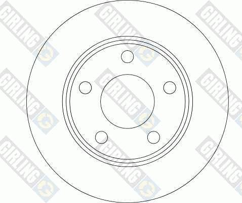 Girling 6041264 - Disque de frein cwaw.fr
