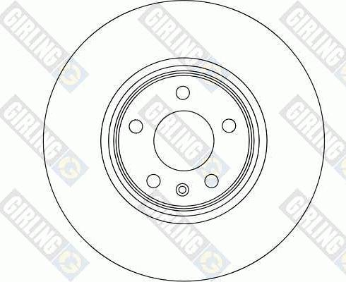 Girling 6043581 - Disque de frein cwaw.fr