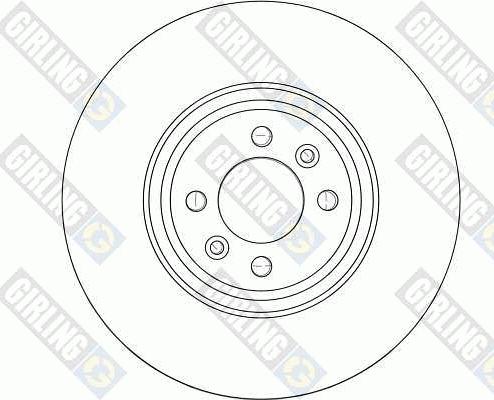 Girling 6043711 - Disque de frein cwaw.fr