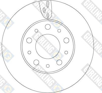 Girling 6069185 - Disque de frein cwaw.fr