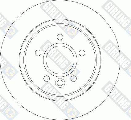 Girling 6065354 - Disque de frein cwaw.fr