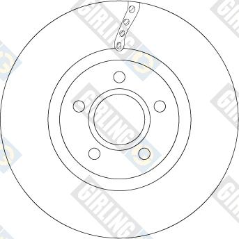 Girling 6066531 - Disque de frein cwaw.fr