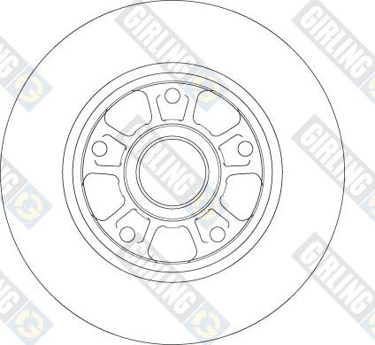 Girling 6061826 - Disque de frein cwaw.fr