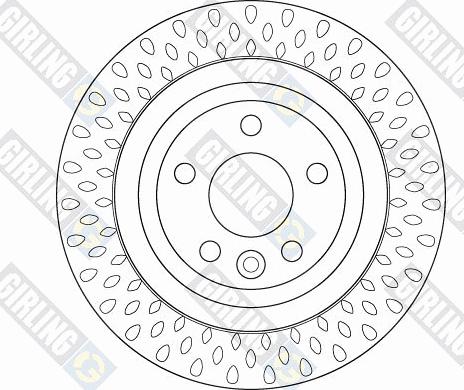 Girling 6063872 - Disque de frein cwaw.fr