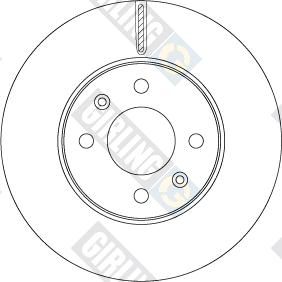 Girling 6067941 - Disque de frein cwaw.fr