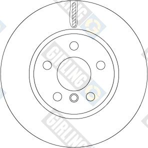 Girling 6067571 - Disque de frein cwaw.fr