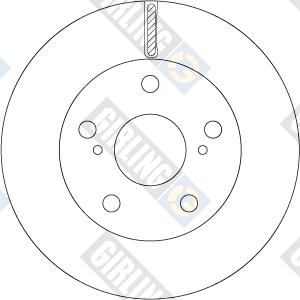 Girling 6067825 - Disque de frein cwaw.fr