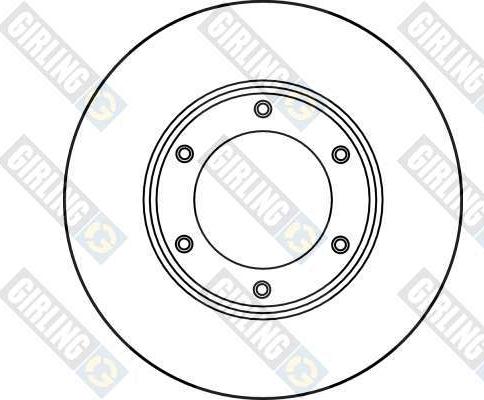 Girling 6019671 - Disque de frein cwaw.fr