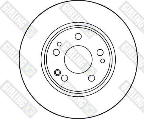 Girling 6015851 - Disque de frein cwaw.fr