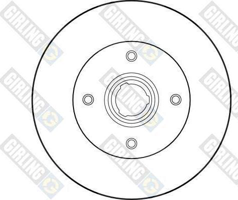 Girling 6015294 - Disque de frein cwaw.fr